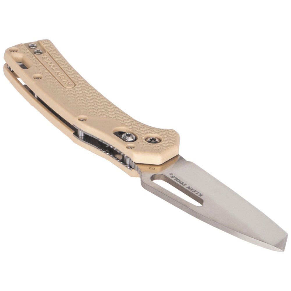 Klein OGK001TNT KTO Resurgence Knife, Tanto Blade, Sand Handle