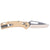 Klein OGK001TNT KTO Resurgence Knife, Tanto Blade, Sand Handle