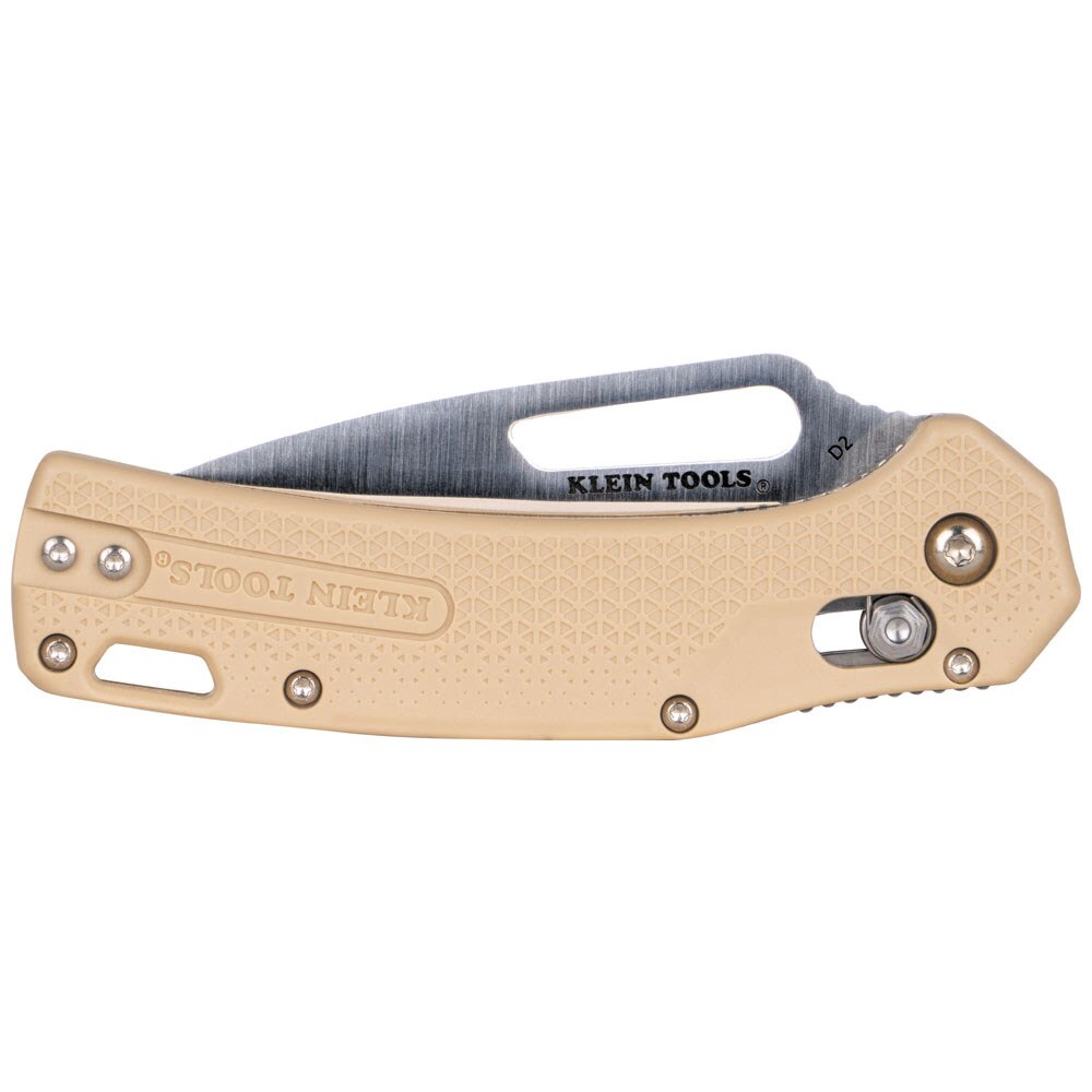 Klein OGK001TNT KTO Resurgence Knife, Tanto Blade, Sand Handle