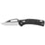 Klein OGK002BKT KTO Resurgence Knife, Clip Point Blade, Black Handle