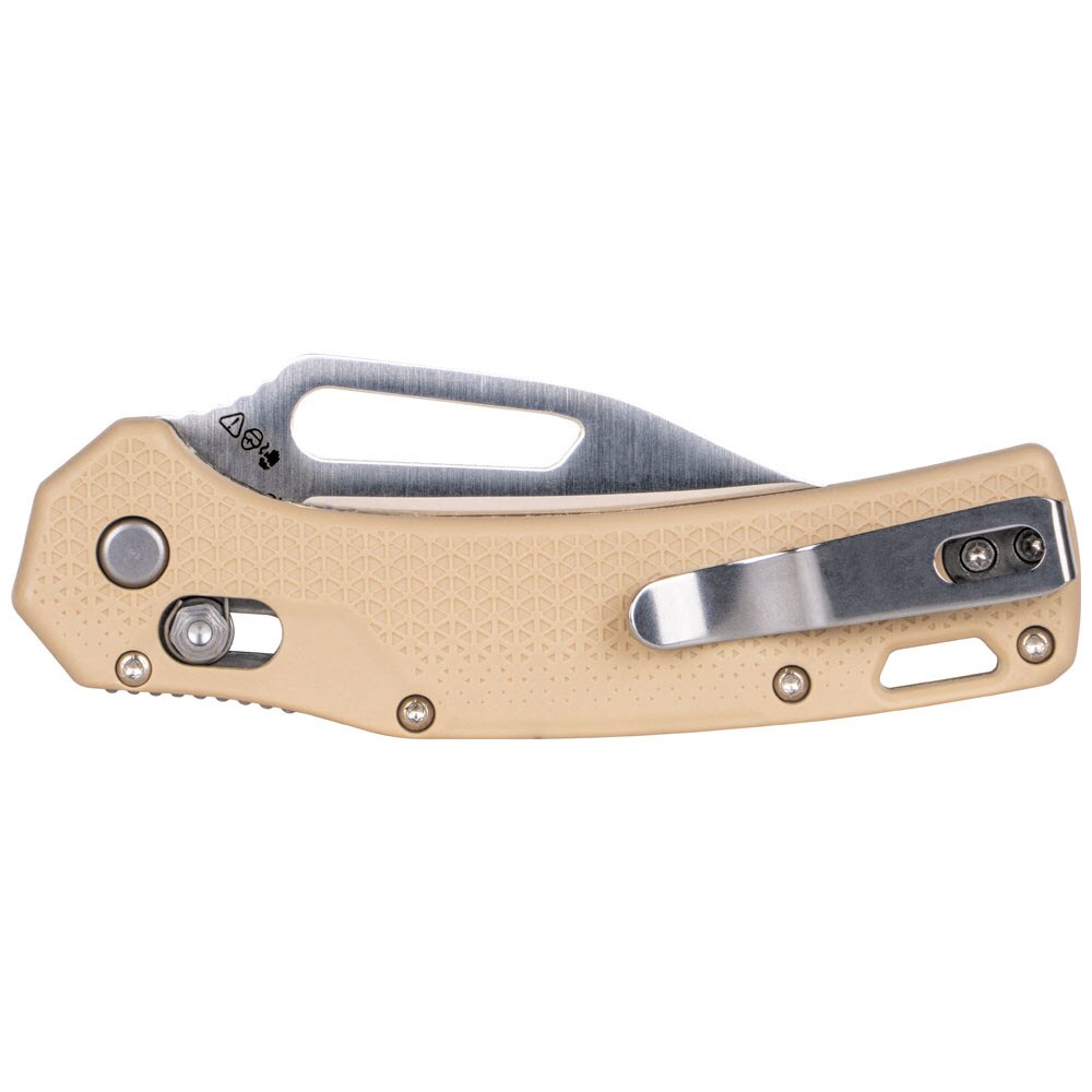 Klein OGK002TNT KTO Resurgence Knife,Clip Point Blade, Sand Handle