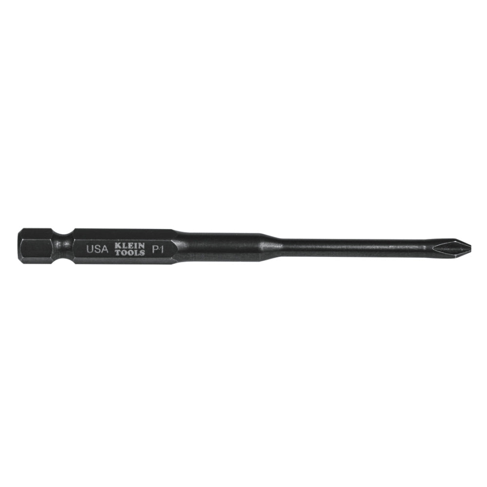 Klein Tools PH1355 #1 Phillips Power Drivers 3-1/2&quot;, 5-Pack