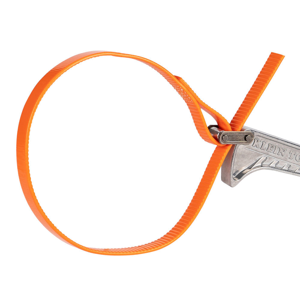 Klein S6HB Grip-It Strap Wrench, 1-1/2 to 4", 6" Handle