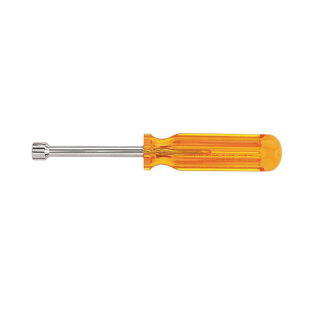 Klein Tools S8 1/4" Hollow Shaft Nut Driver, 3" Shaft