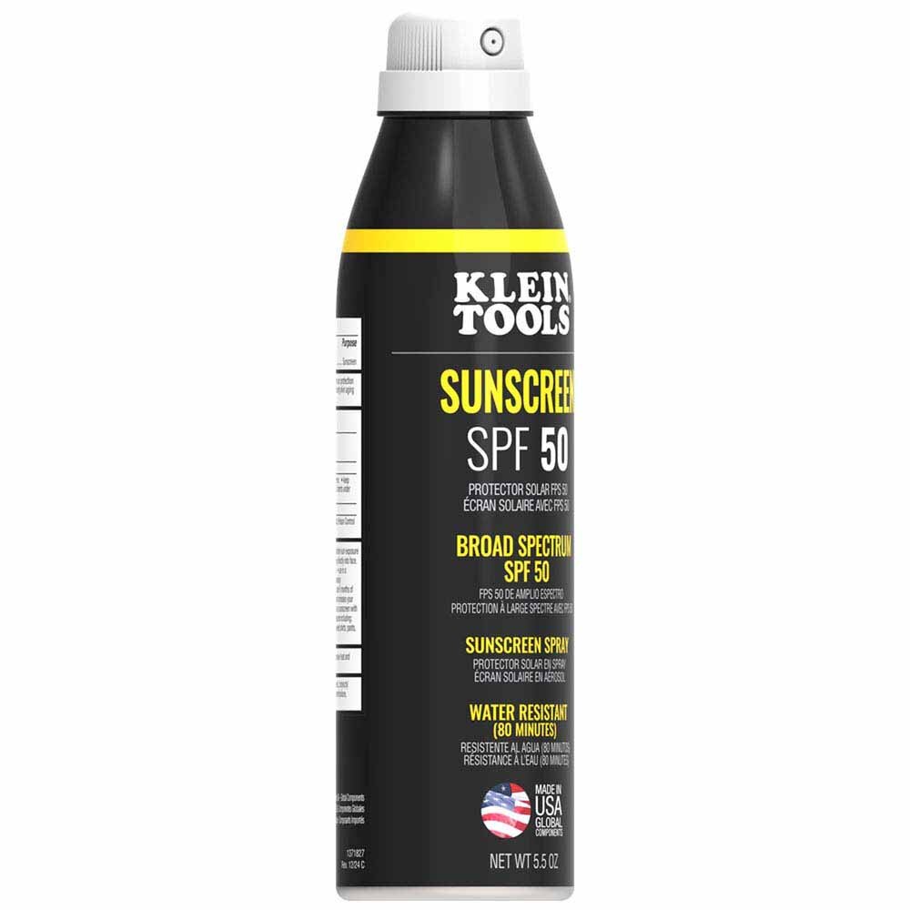 Klein SPF50SPY55 Sunscreen Spray, Broad Spectrum SPF 50, 12-Pack
