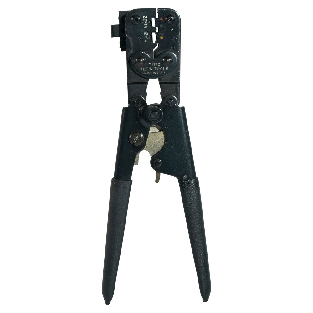 Klein T1710 Compound Action Ratcheting Crimper - Insulated Terminals