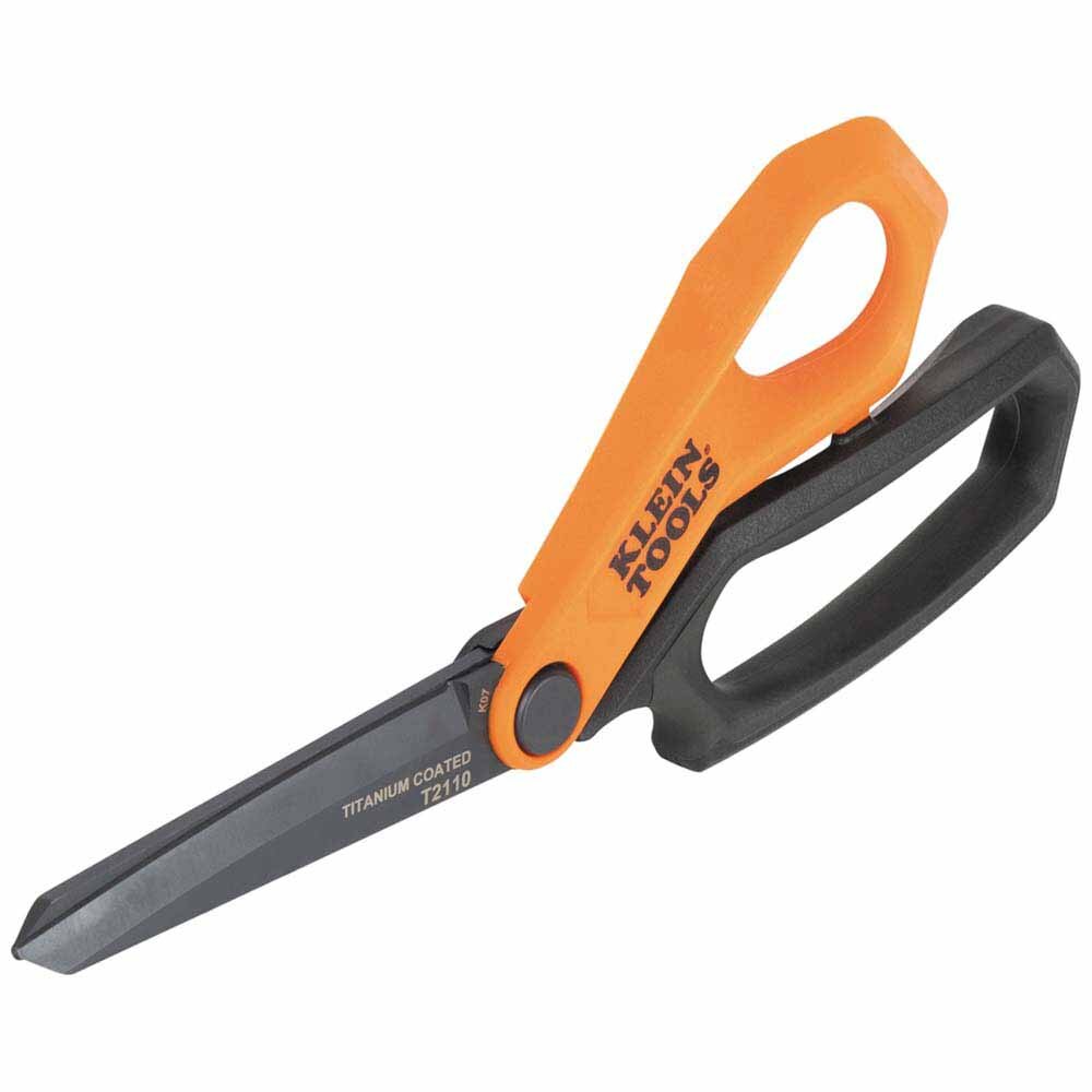 Klein T2110 Titanium-Coated Professional Shears, 10-Inch