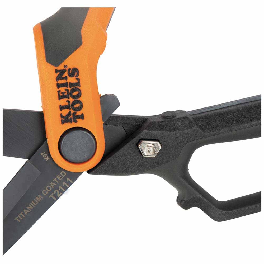 Klein T2111 Titanium-Coated High-Leverage Professional Shears, 10-Inch