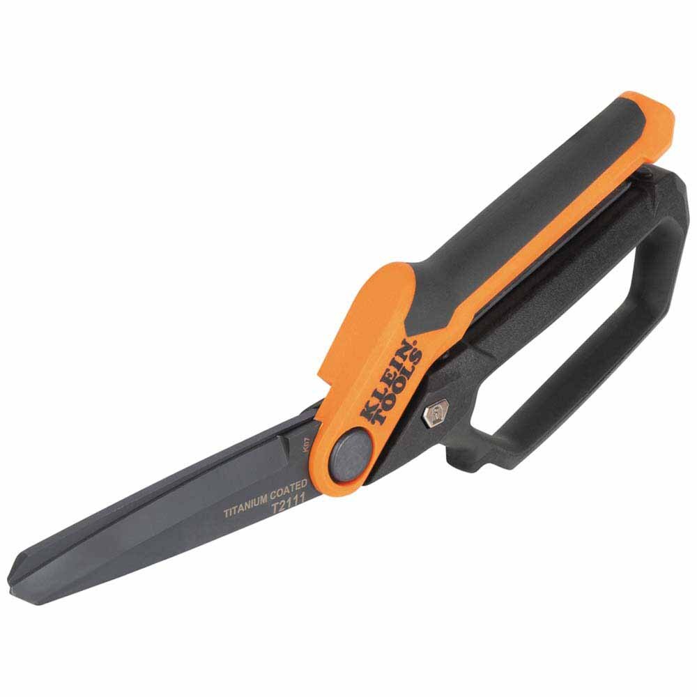 Klein T2111 Titanium-Coated High-Leverage Professional Shears, 10-Inch