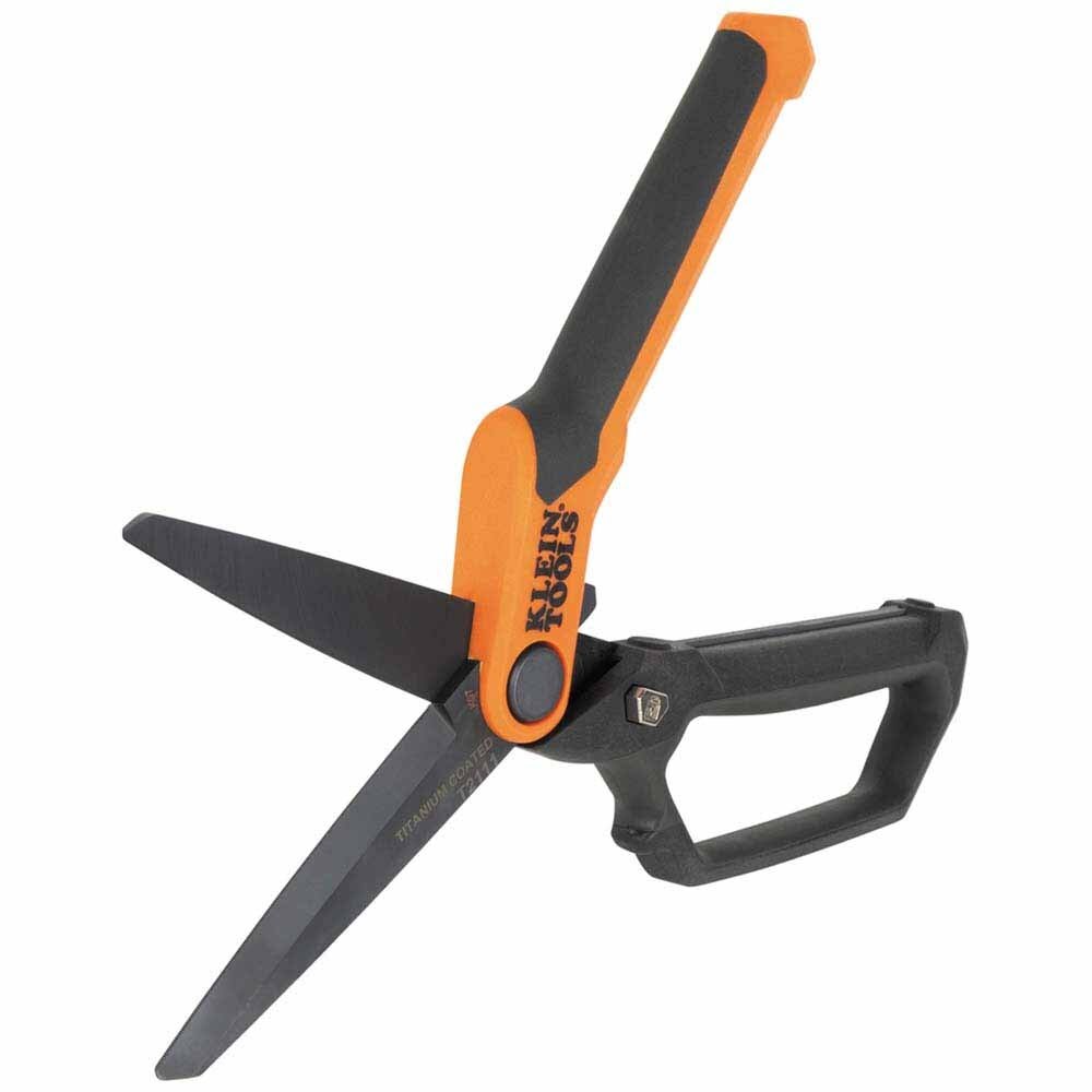 Klein T2111 Titanium-Coated High-Leverage Professional Shears, 10-Inch