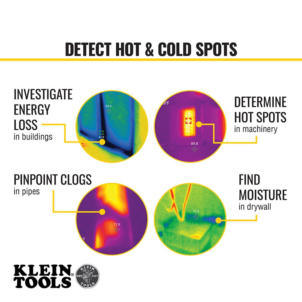 Klein TI222 Thermal Imager for iOS Devices