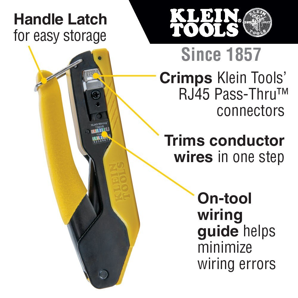 Klein VDV026813 Cable Installation Kit for Pass-Thru