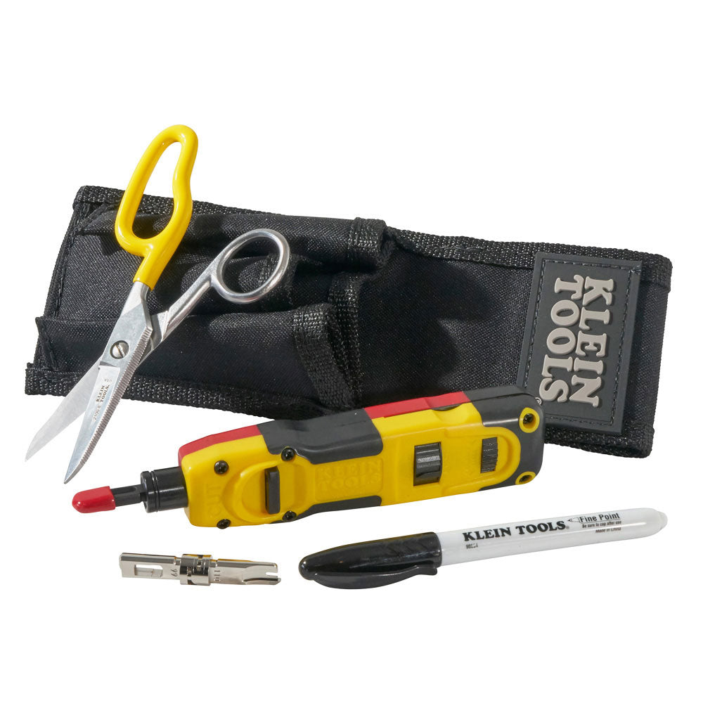 Klein VDV027-813 LAN Installer Starter Kit, Punchdown