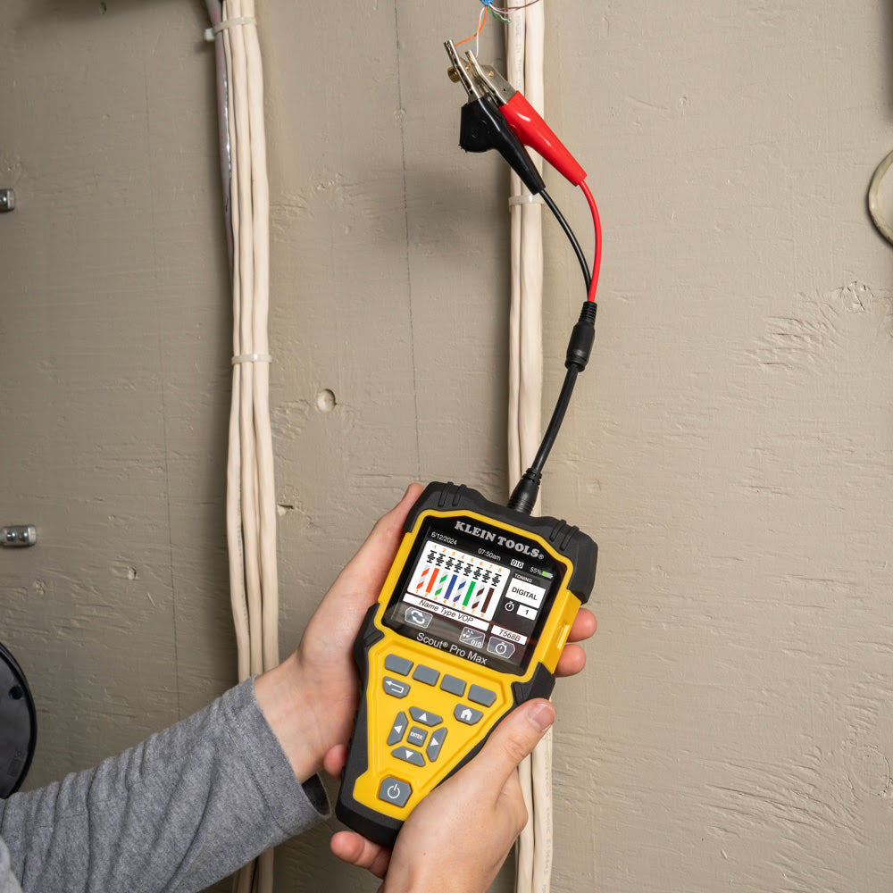 Klein VDV501770 Scout Pro Max Network Cable Tester With Remote Set
