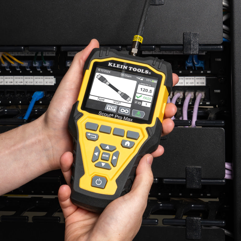 Klein VDV501770 Scout Pro Max Network Cable Tester With Remote Set