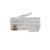 Klein VDV826-729 Pass-Thru Modular Data Plug. CAT6, 10 Pk