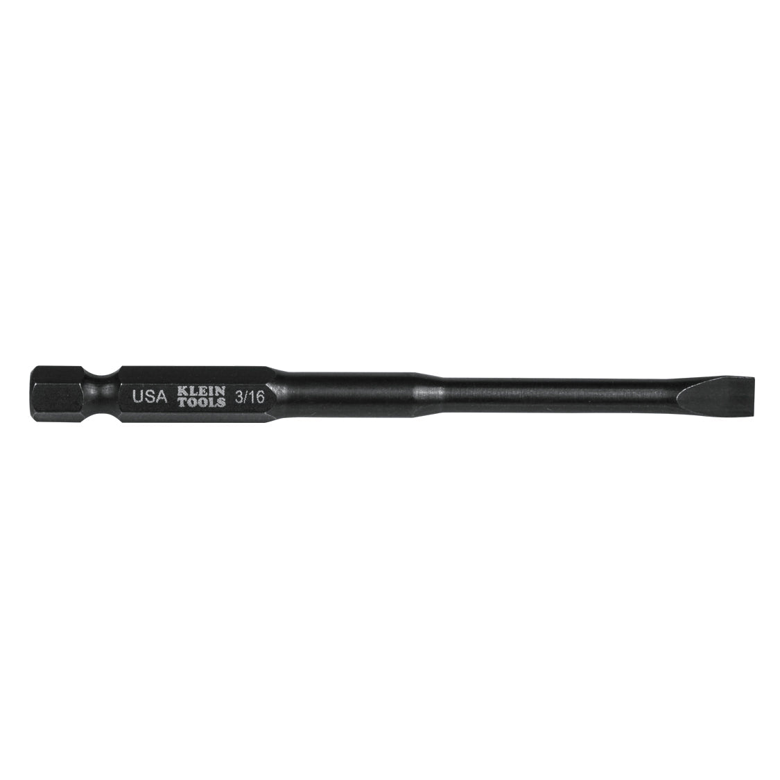 Klein Tools SL316355 3/16&quot; Slotted Drivers, 3-1/2&quot; Bit, 5-Pack