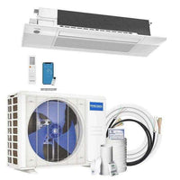 MRCOOL DIY 4th Gen 18K BTU, 1.5 Ton, 22 SEER, Ductless Mini-Split Heat Pump Complete System with Ceiling Cassette Air Handler & 25 Ft. Line Set