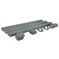 MRCOOL LineGuard 4.5-Inch 16-Piece Complete Line Set Cover Kit for Ductless Mini-Split or Central System (MLG450)