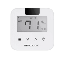 MrCool Mini Stat IR Thermostat for Ductless Mini Split - White