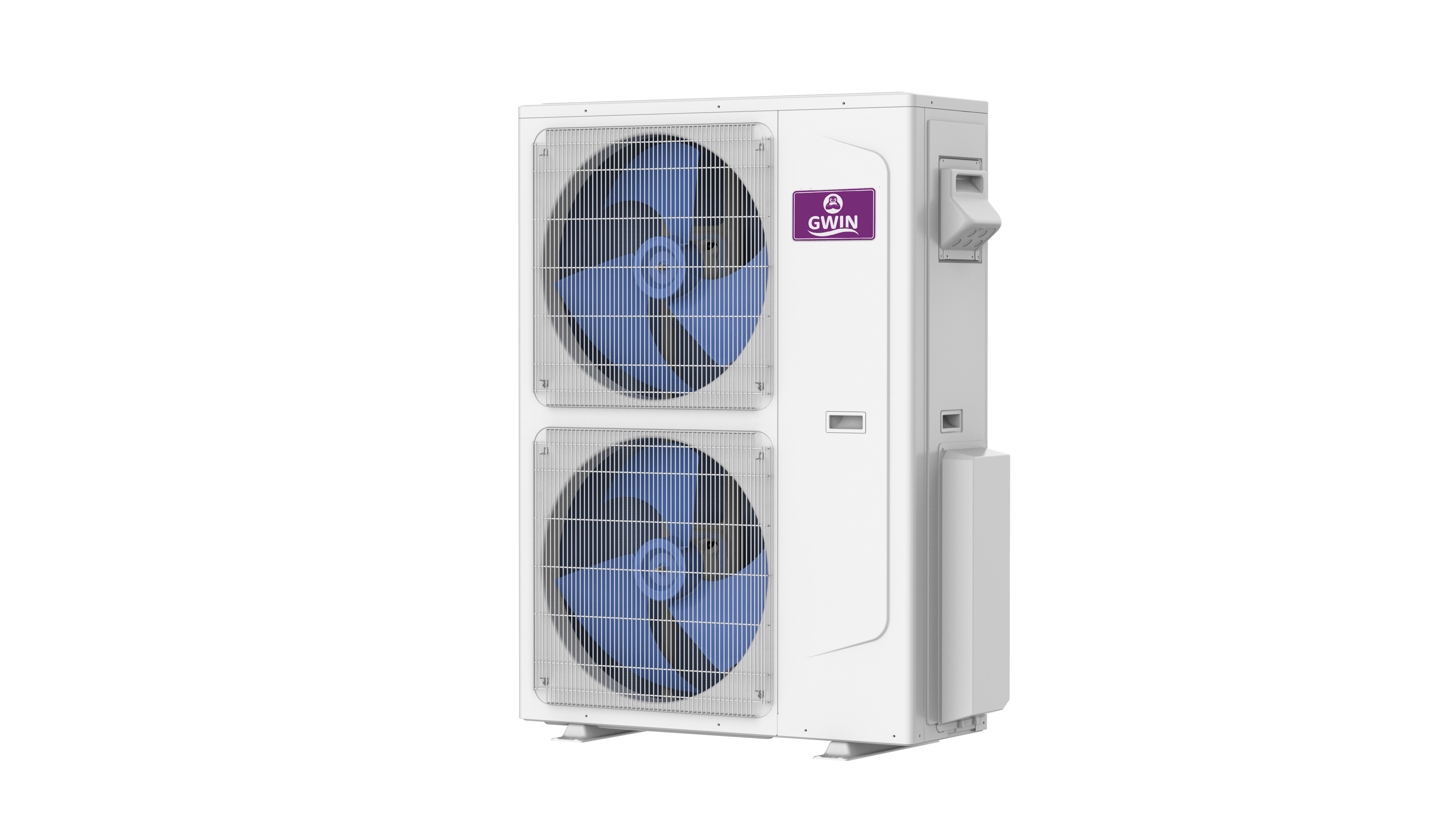Compact GWIN inverter heat pump condenser with nationwide delivery from Freedom HVAC Supply