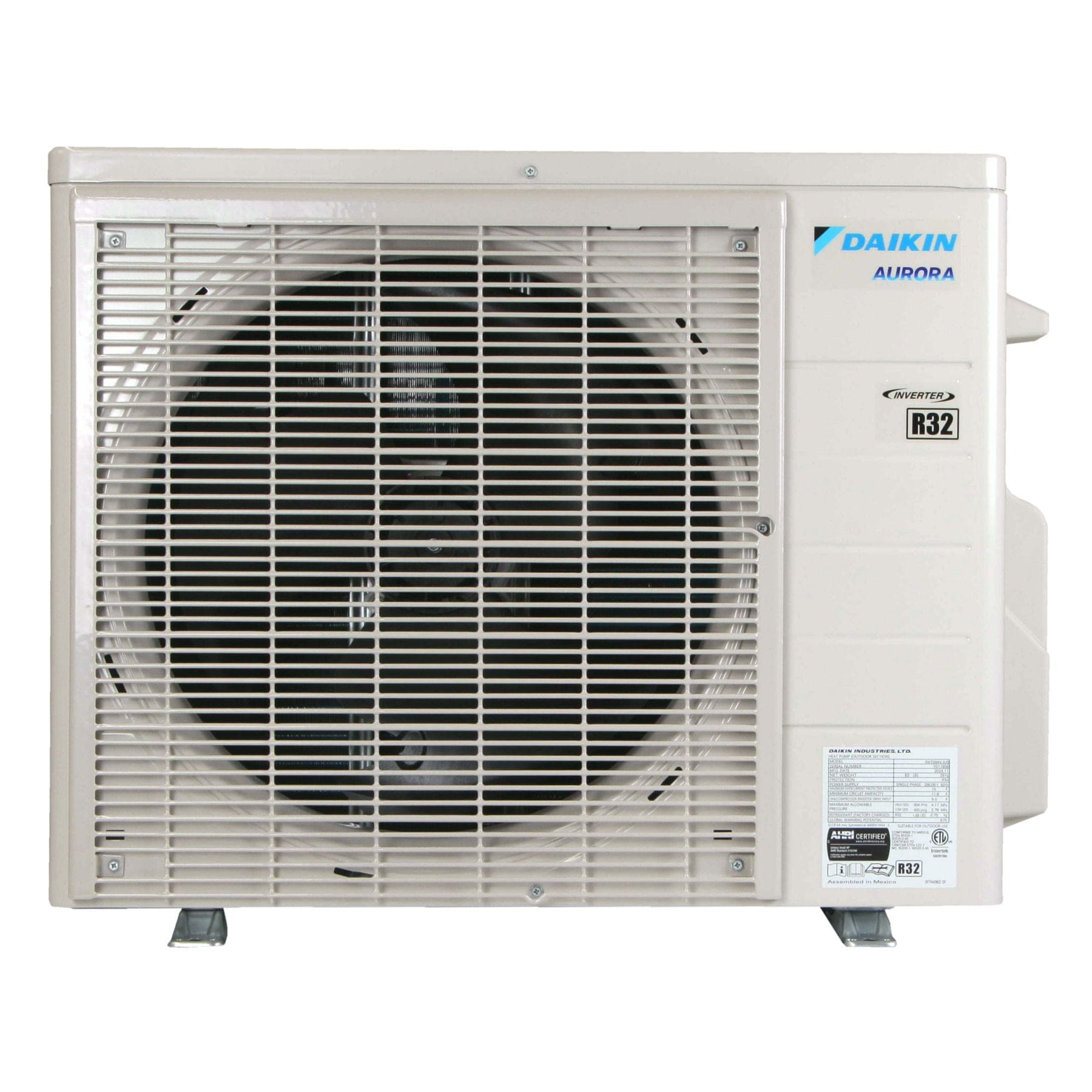 Daikin 9,000 BTU 21 SEER2 AURORA Series Low Ambient Ductless Mini-Split Wall Mount Heat Pump Air Conditioner - R32 Wi-Fi Enabled
