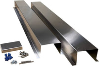 Residential Series - Stainless Steel Metal HVAC Line Set Covers - Premium Quality