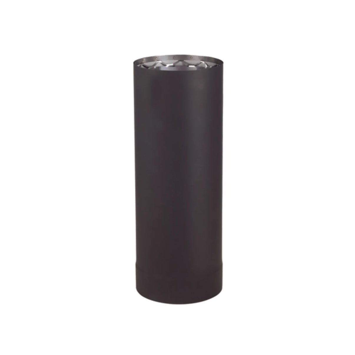 Drolet - 6" X 6"L Vortex Double Wall Black Pipe - Freedom HVAC Supply