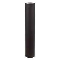 Drolet - 6" X 36"L Vortex Double Wall Black Pipe - Freedom HVAC Supply