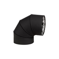 Drolet - 90° Elbow 6" Vortex Double Wall - Freedom HVAC Supply