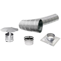 Drolet - 5"Ø x 25' Stainless Flex Liner Kit for Inserts - Freedom HVAC Supply