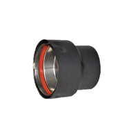 Drolet - 3" to 4" Black Increaser for Pellet Stove - Freedom HVAC Supply