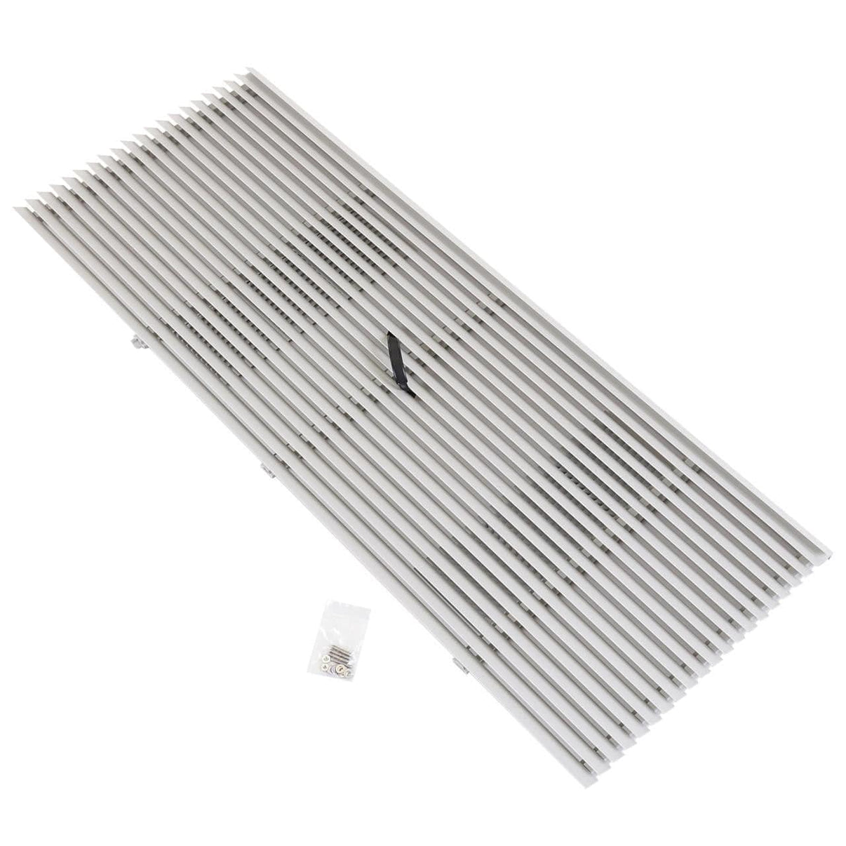 Amana AGK01TB Architectural Aluminum Grille Baked Enamel Finish Wall Sleeve - Stone Wood