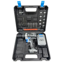 21V Cordless Power Drill Set – 30-Piece Rechargeable Drill Kit with Carrying Case | MRCOOL DIY Direct
