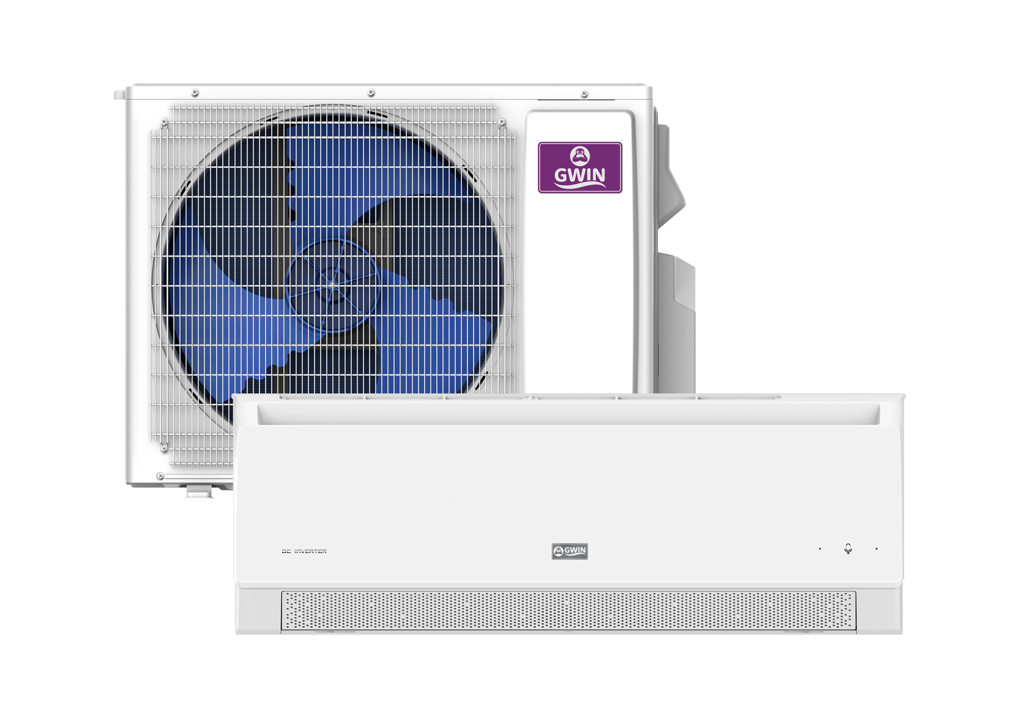 GWIN 12,000 BTU 25 SEER2 115V  Single Zone Ductless Mini-Split Complete System