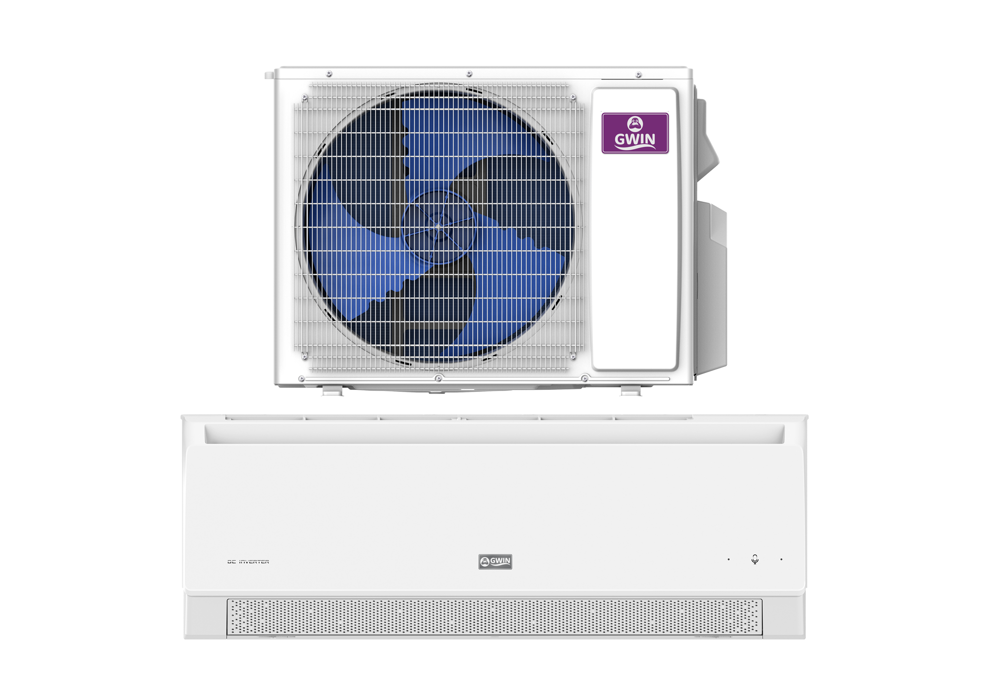 GWIN 12,000 BTU 25 SEER2 230V  Single Zone Ductless Mini-Split Complete System