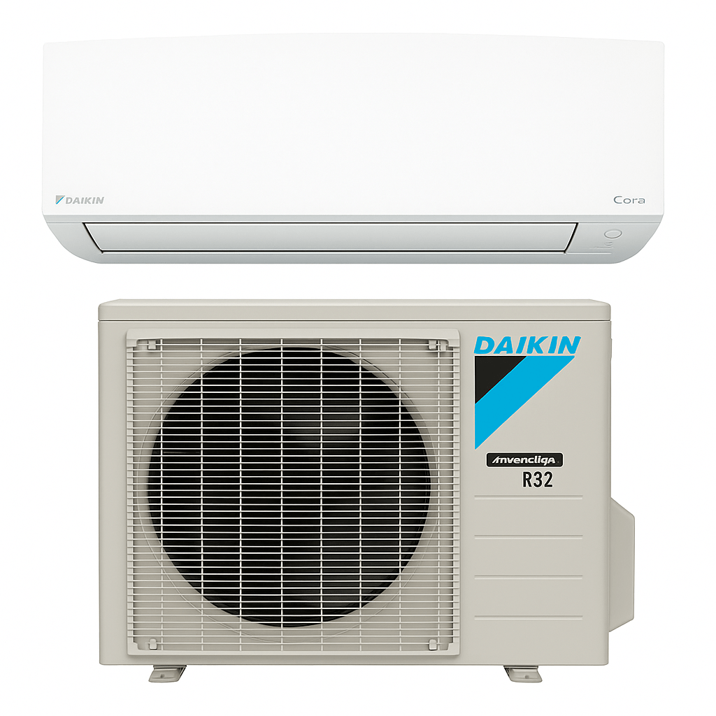 Daikin 24,000 BTU Heating & Cooling Entra Series Single Zone Wall Mount Air Conditioning System - R32