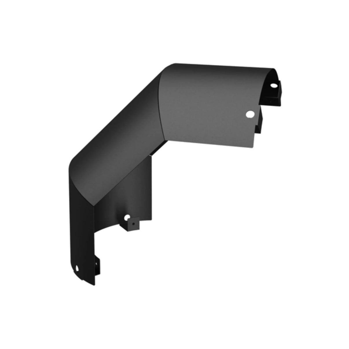 Drolet - 90° Elbow Approved SBIHA Shield Single Wall Black Pipe - 7"Ø - Freedom HVAC Supply