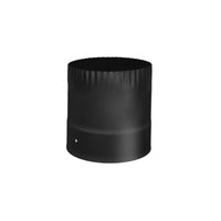 Drolet - Stove Connector Single Wall Black Pipe - 8"Ø - Freedom HVAC Supply