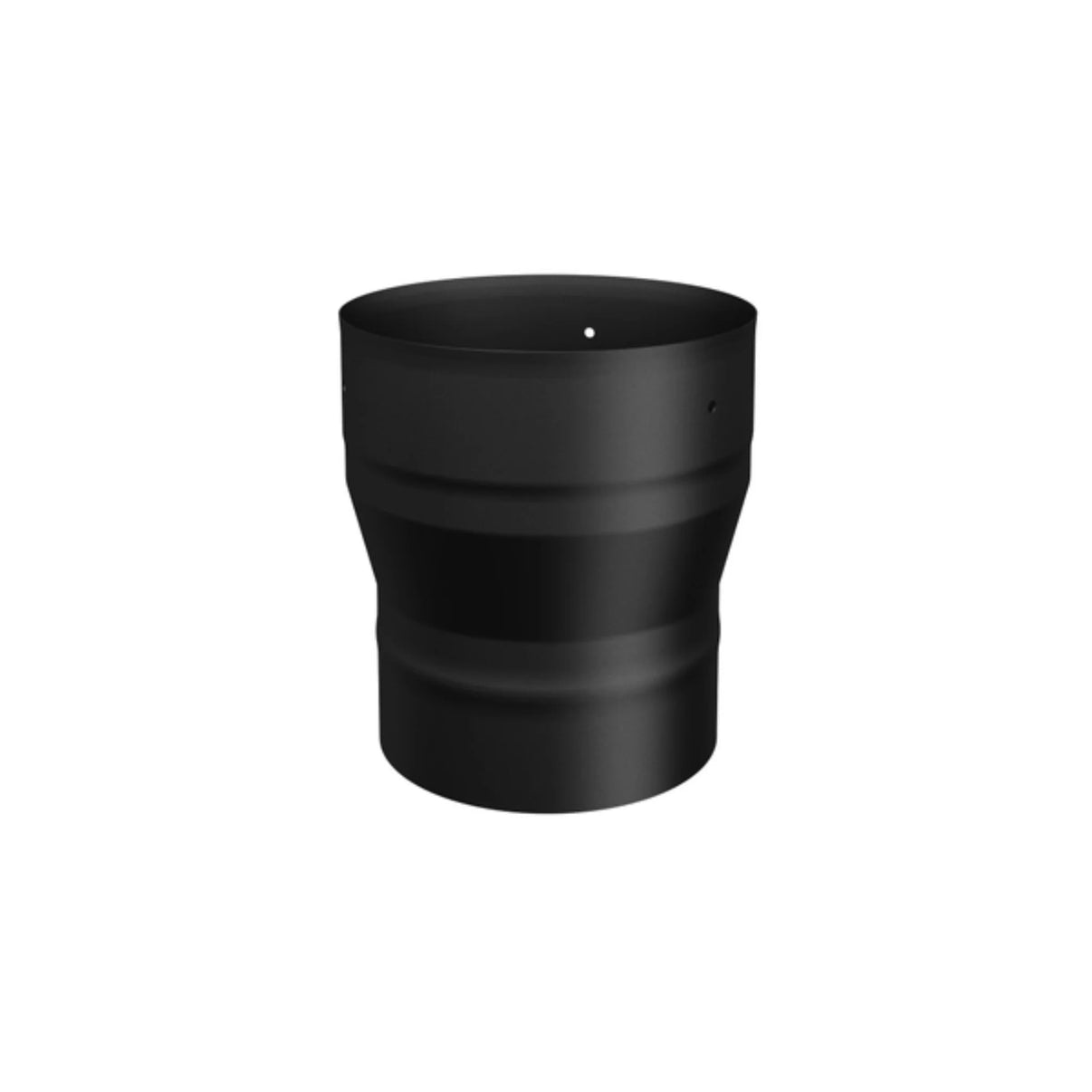 Drolet - 7" to 8" Increaser Single Wall Black Pipe - Freedom HVAC Supply