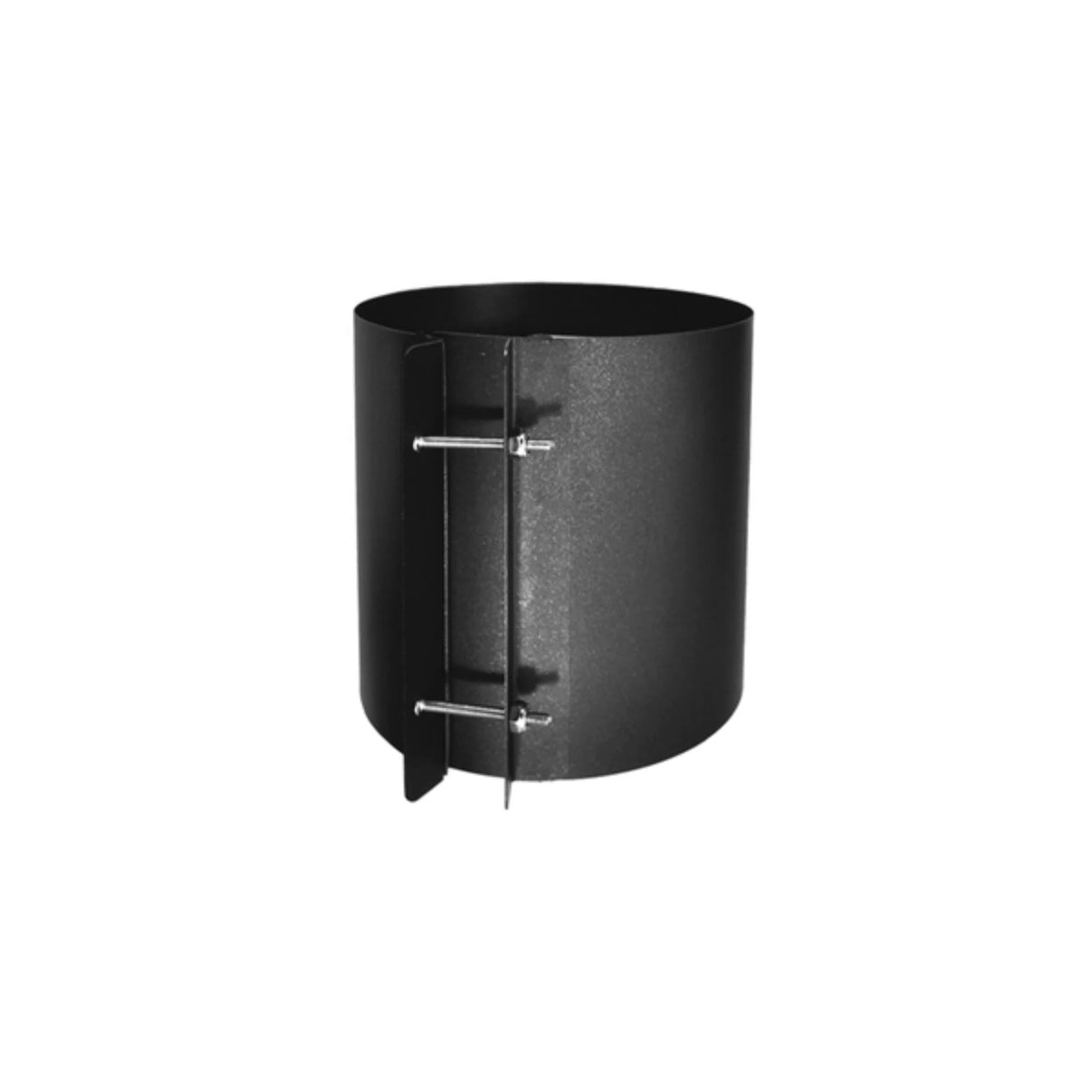 Drolet - Coupling Section Single Wall Black - 6"Ø - Freedom HVAC Supply