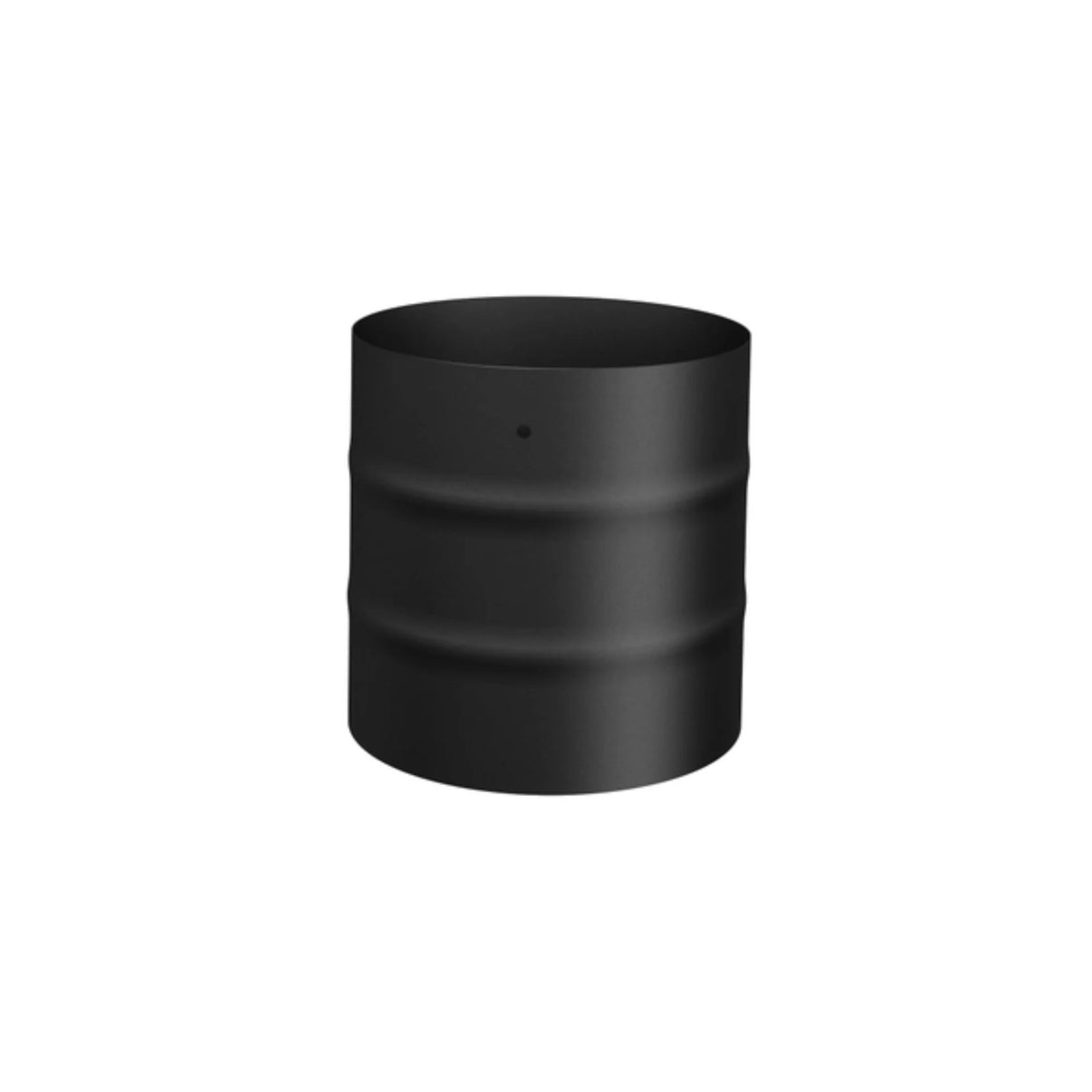 Drolet - Black Single Wall Tile Connector Adapter - 6"Ø - Freedom HVAC Supply