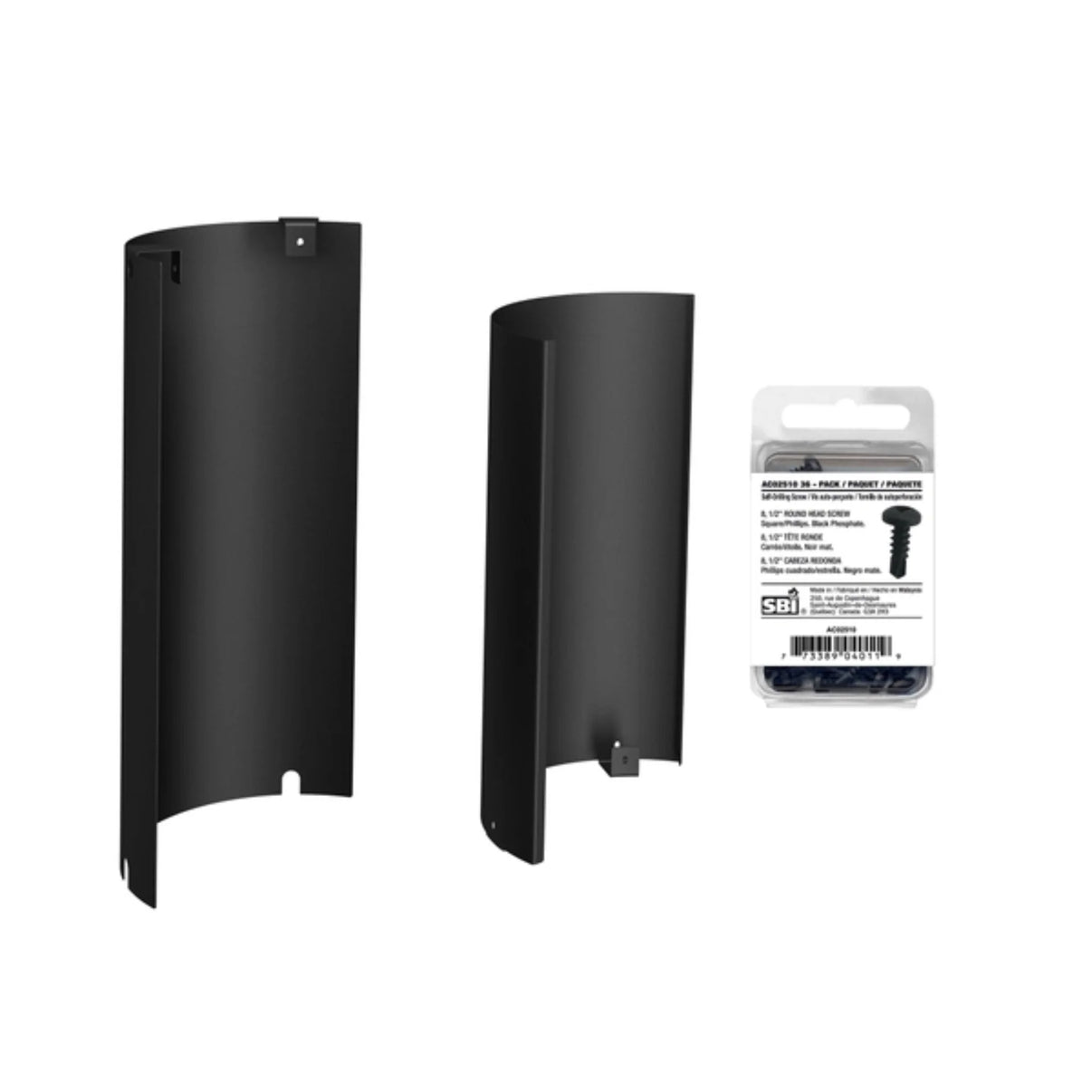 Drolet - Heat Shield Kit for 6"Ø Black Single Wall Pipe - To the Ceiling Installation - Freedom HVAC Supply