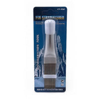 Universal Fin Comb for Repairing Heat Exchanger Fins – Durable Steel Teeth & Aluminum Handle