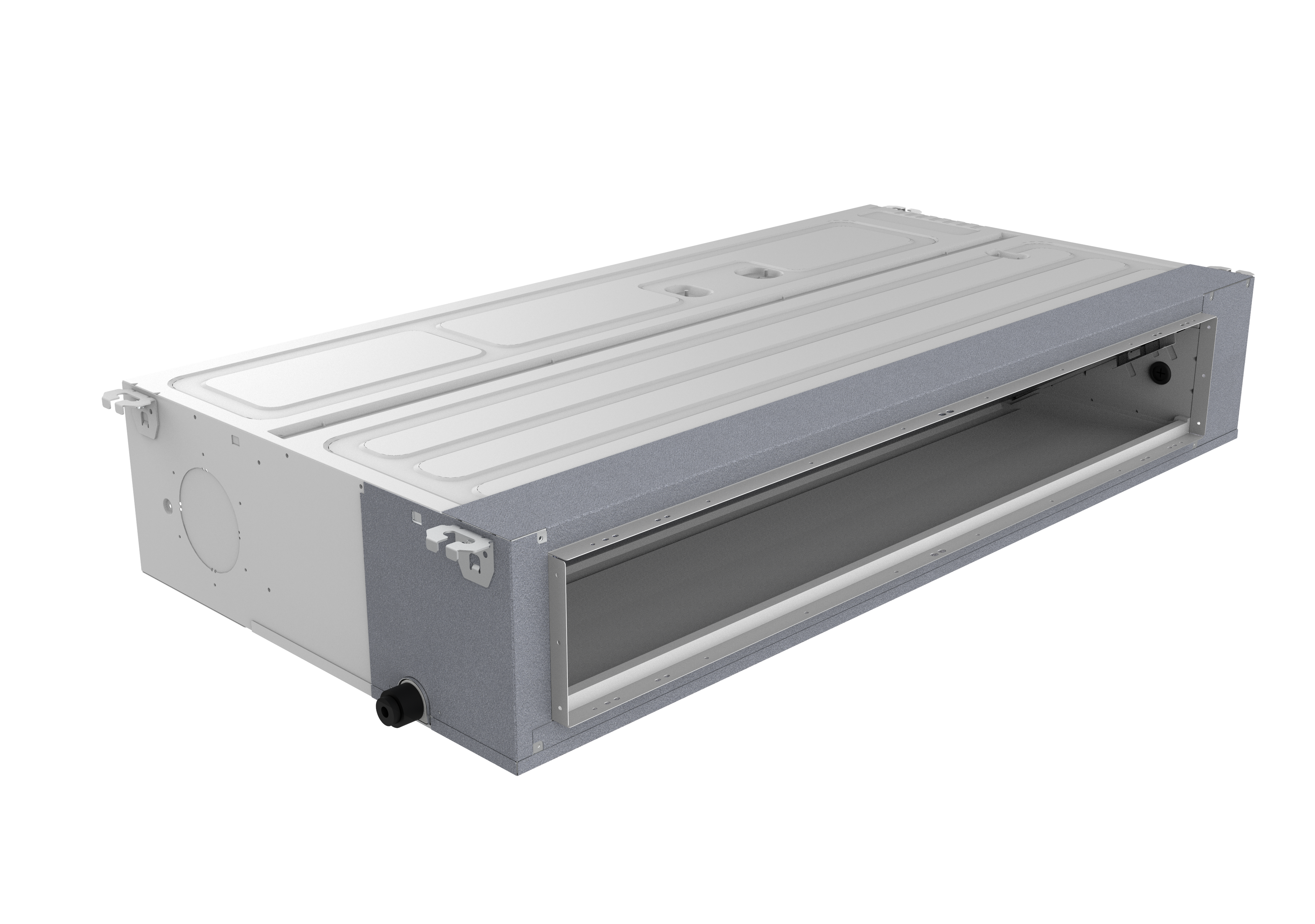 Concealed GWIN ducted indoor air handler — low-profile mini split unit