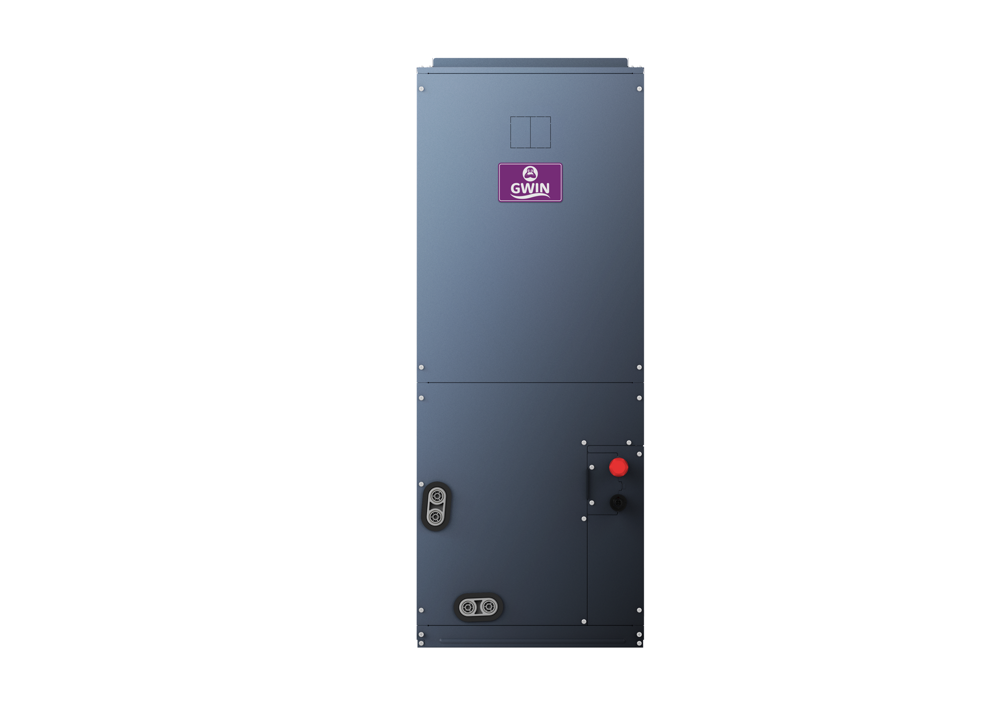 GWIN ducted air handler indoor unit — 18k–60k BTU inverter-driven
