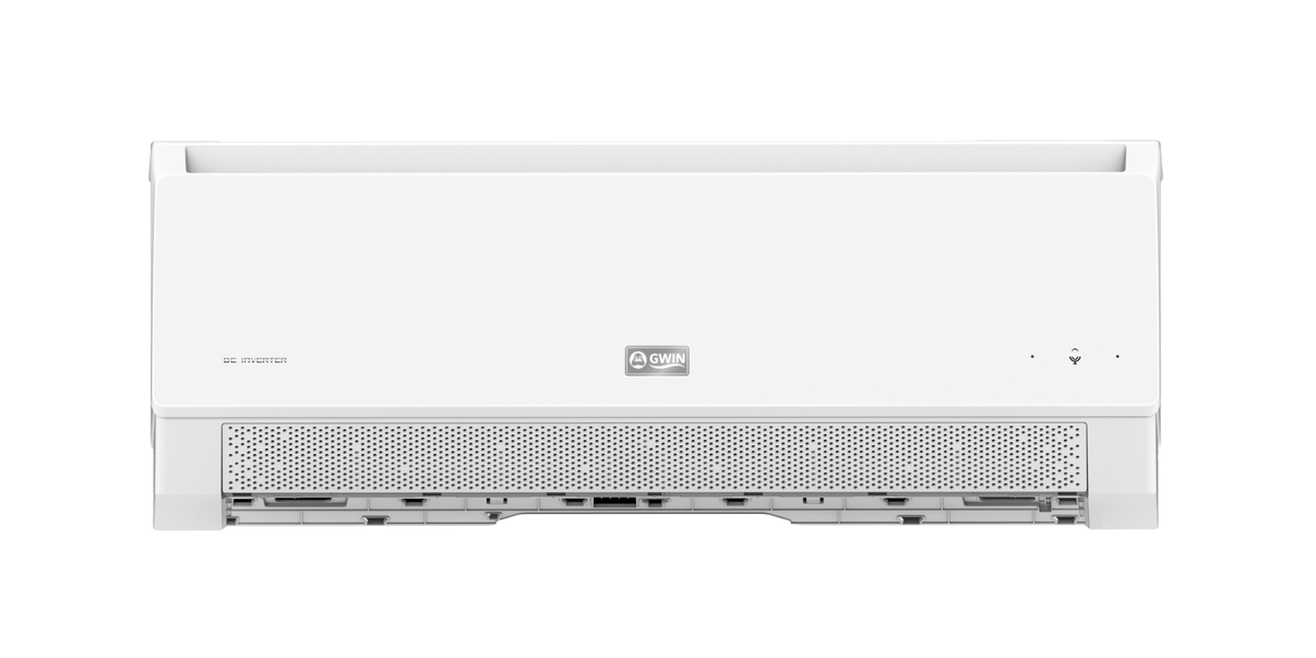 GWIN SEER 25 wall mount mini split air handler front view indoor unit for ductless HVAC system