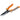 Klein 2038RINS Pliers, Long Nose Side-Cutters, Insulated, 8"