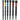 Klein 32950 Hollow Magnetic Color-Coded Ratcheting Power Nut Driver, Six Sizes, 7-Piece