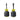Klein 85071 Screwdriver Set, Stubby Slotted and Phillips, 2-Piece
